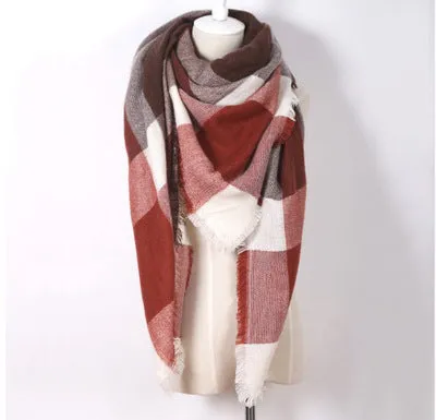 Geometric Triangle Scarf