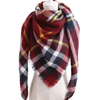 Geometric Triangle Scarf