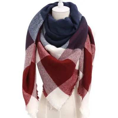 Geometric Triangle Scarf