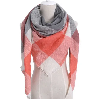 Geometric Triangle Scarf