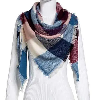 Geometric Triangle Scarf