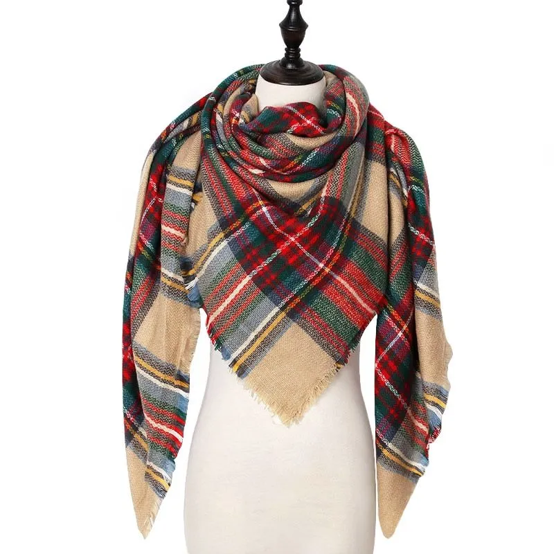 Geometric Triangle Scarf