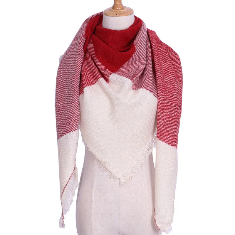 Geometric Triangle Scarf