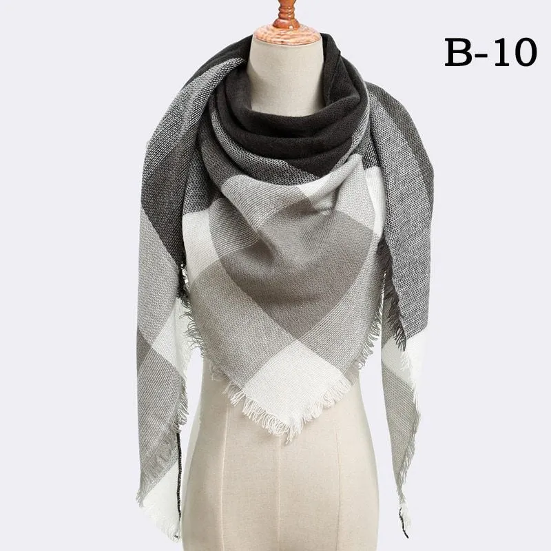 Geometric Triangle Scarf