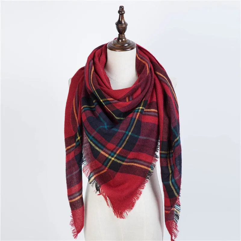 Geometric Triangle Scarf