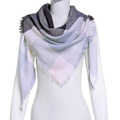 Geometric Triangle Scarf
