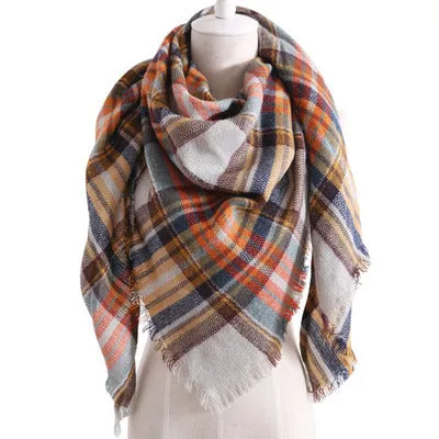 Geometric Triangle Scarf
