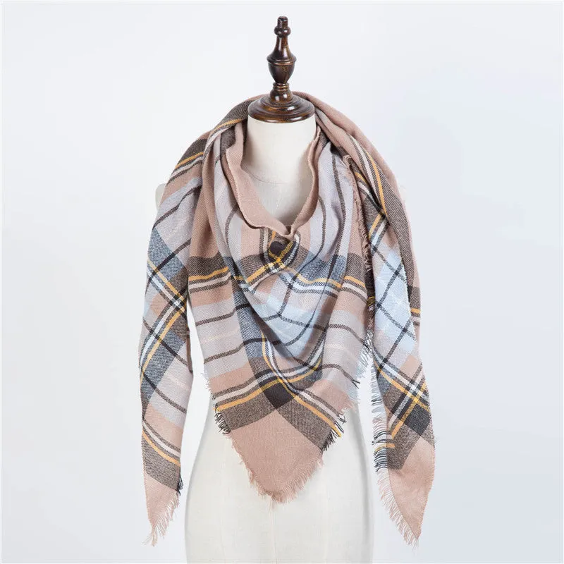 Geometric Triangle Scarf