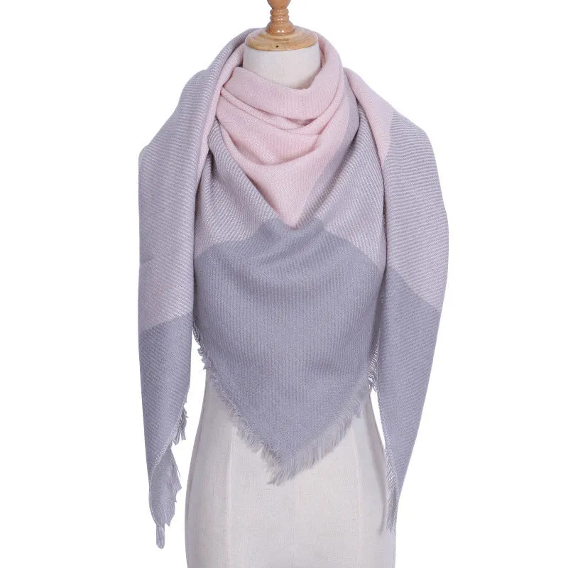 Geometric Triangle Scarf