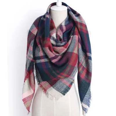 Geometric Triangle Scarf