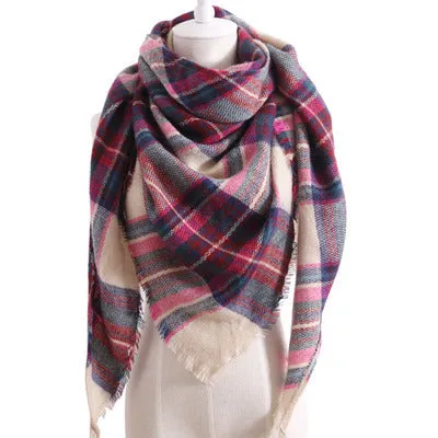 Geometric Triangle Scarf