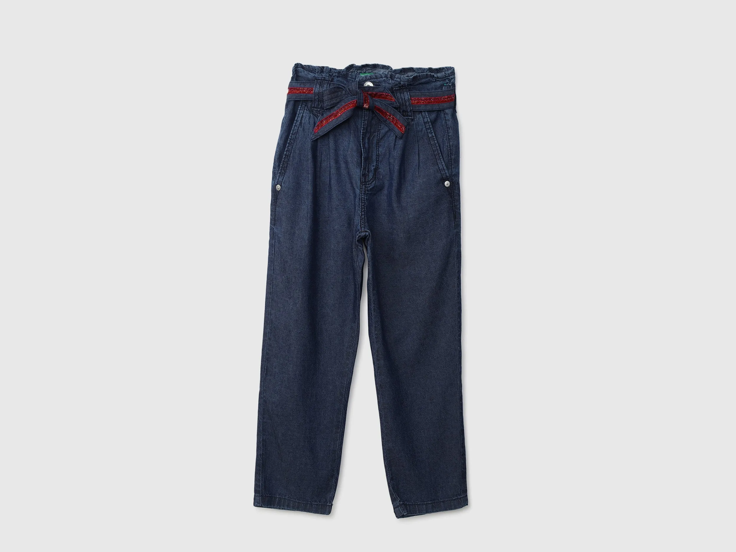 Girls Solid Jeans