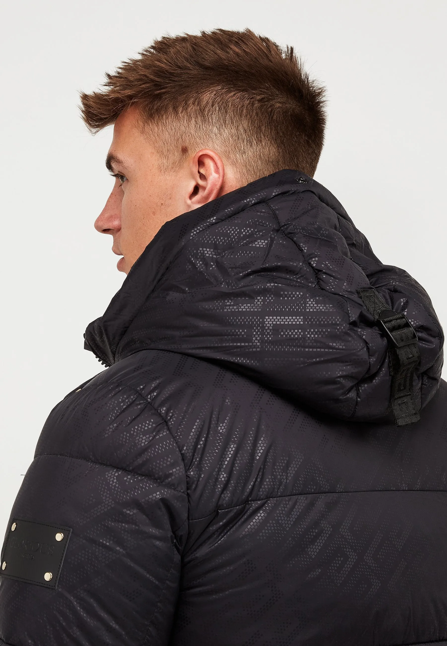 Glorious Gangsta Aziri Puffer Jacket Black