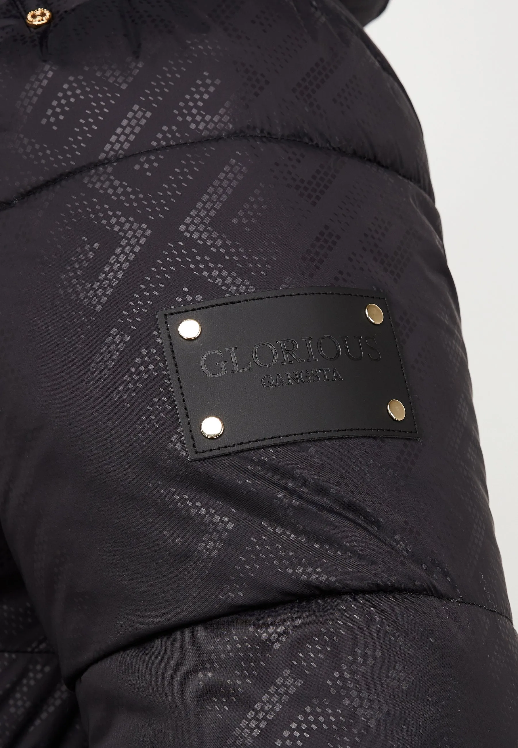 Glorious Gangsta Aziri Puffer Jacket Black