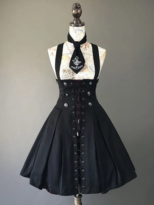 Gothic Lolita Corset Jumper Skirt Farron Covenant Lolita JSK