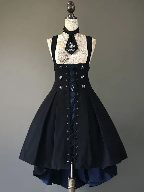 Gothic Lolita Corset Jumper Skirt Farron Covenant Lolita JSK