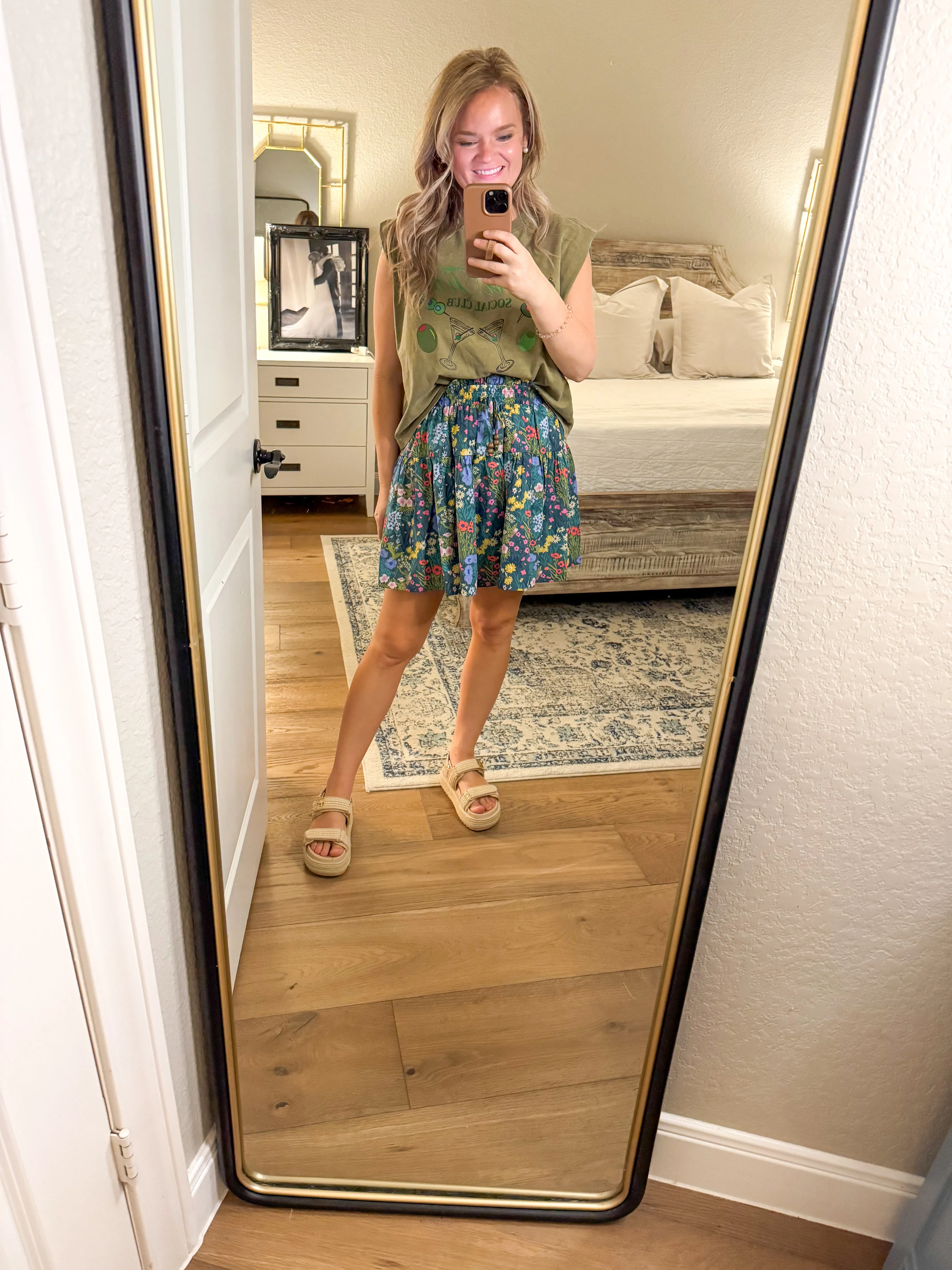 Green Chelsea Skirt
