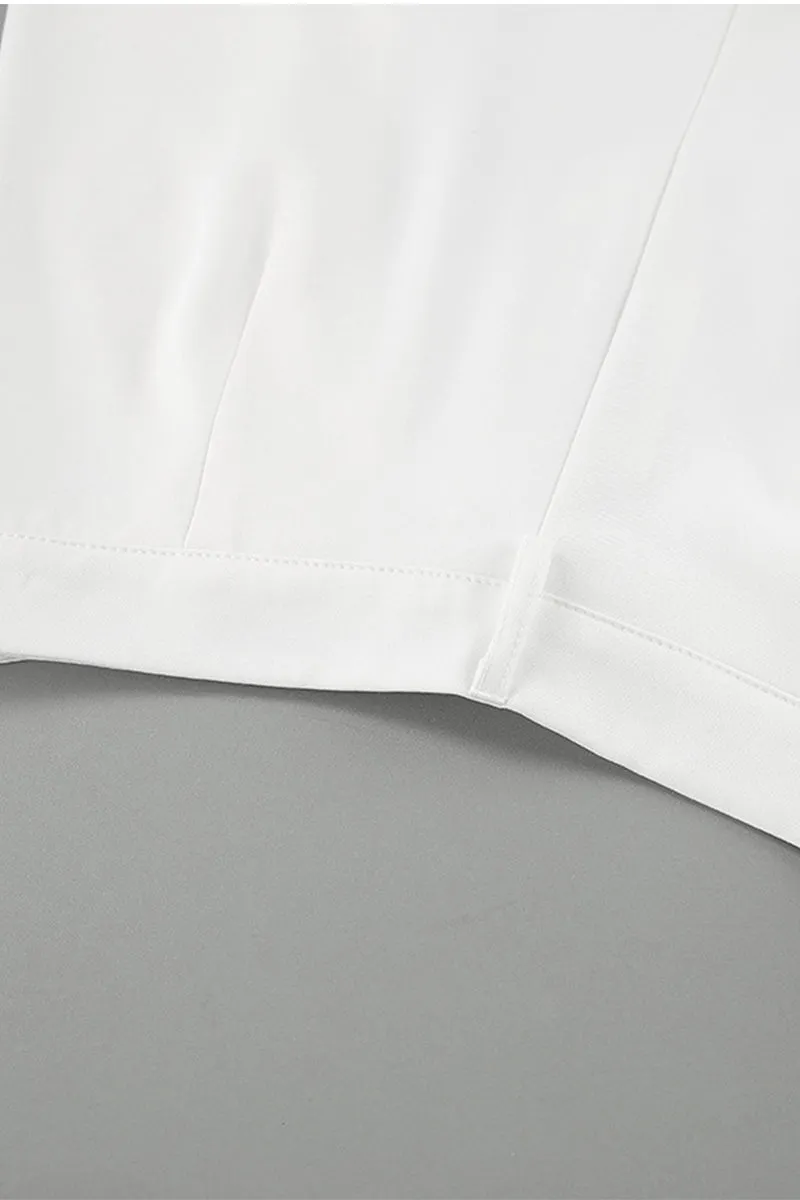HPP1218 Solid Wide-Legged Pants