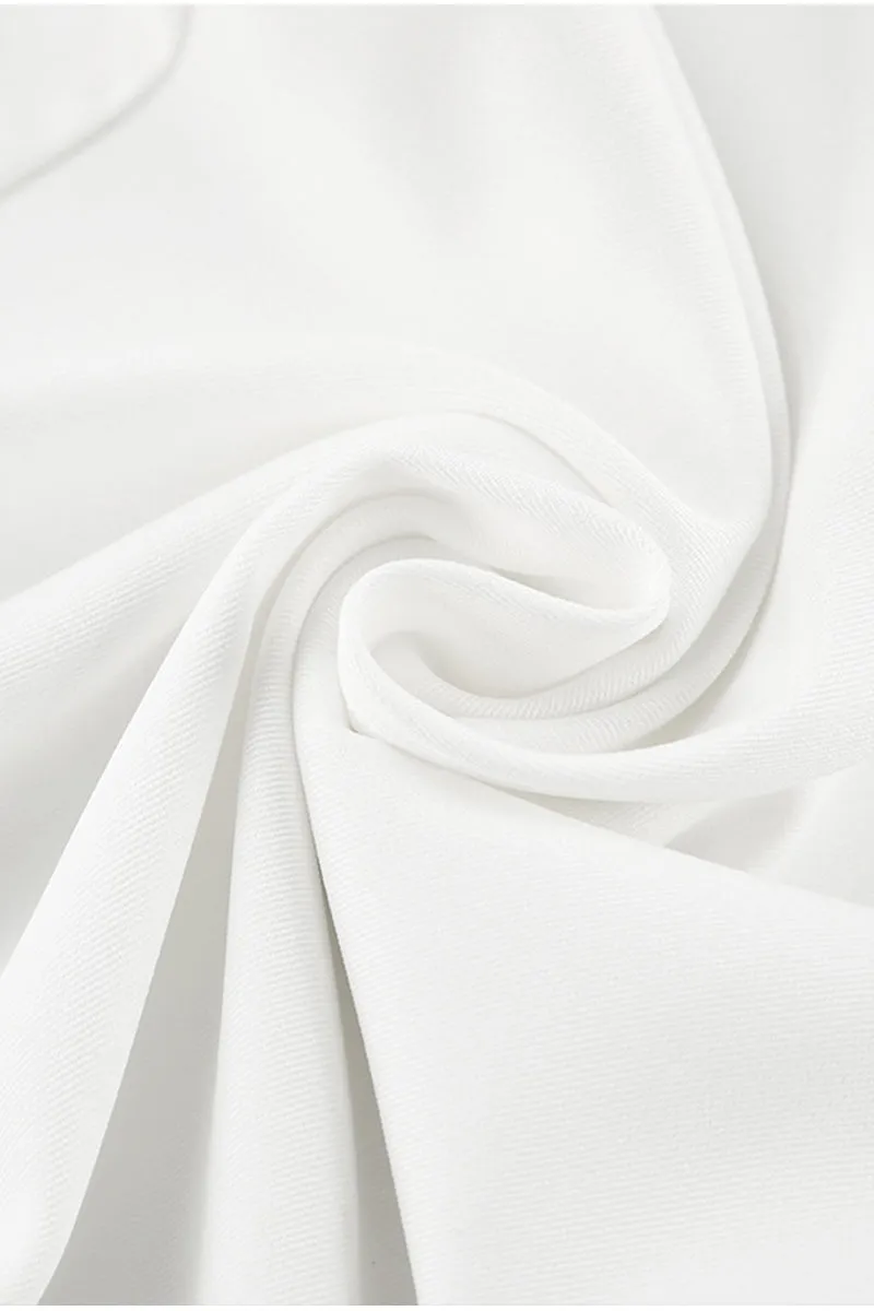HPP1218 Solid Wide-Legged Pants