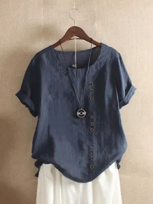 Inara™ - Buttoned Casual Top