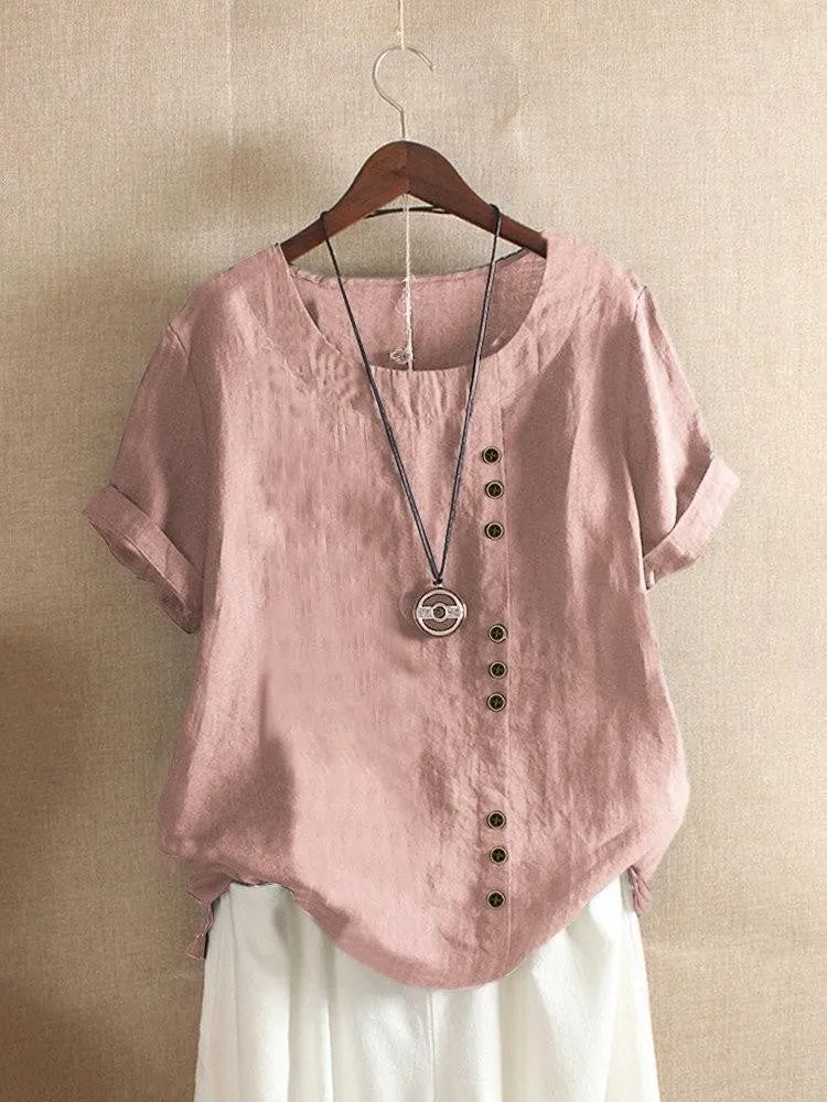 Inara™ - Buttoned Casual Top