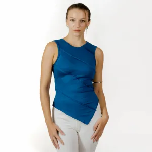 Indigo Asymmetrical Top
