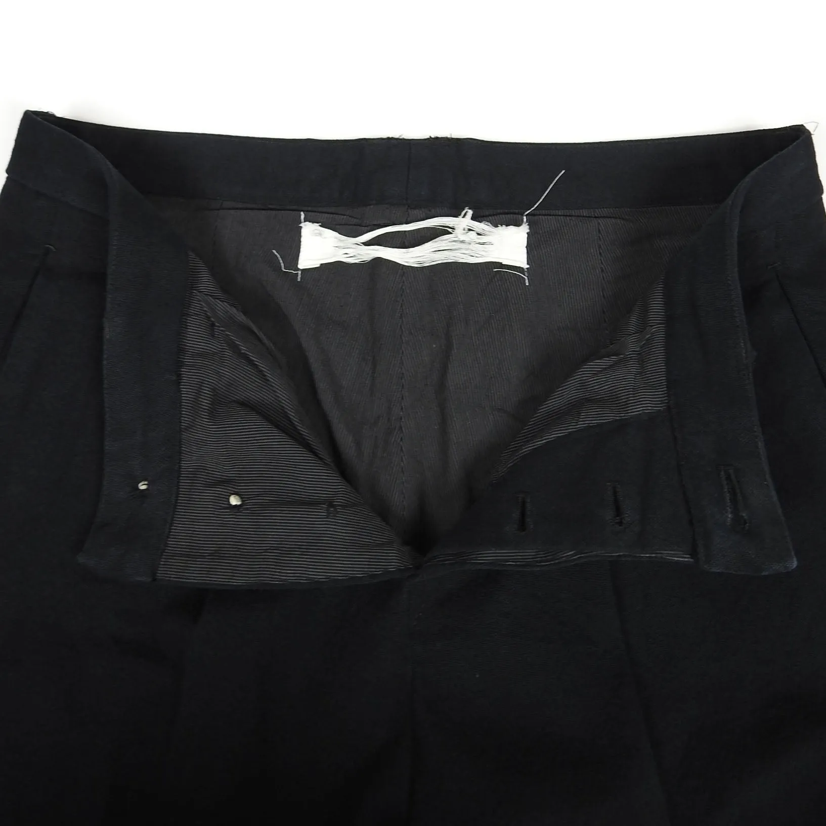 Individual Sentiments Black Pleated Pants Size 1