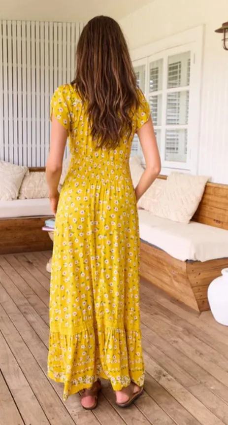 Jaase Sunshine Daisy Romi Mxi Dress