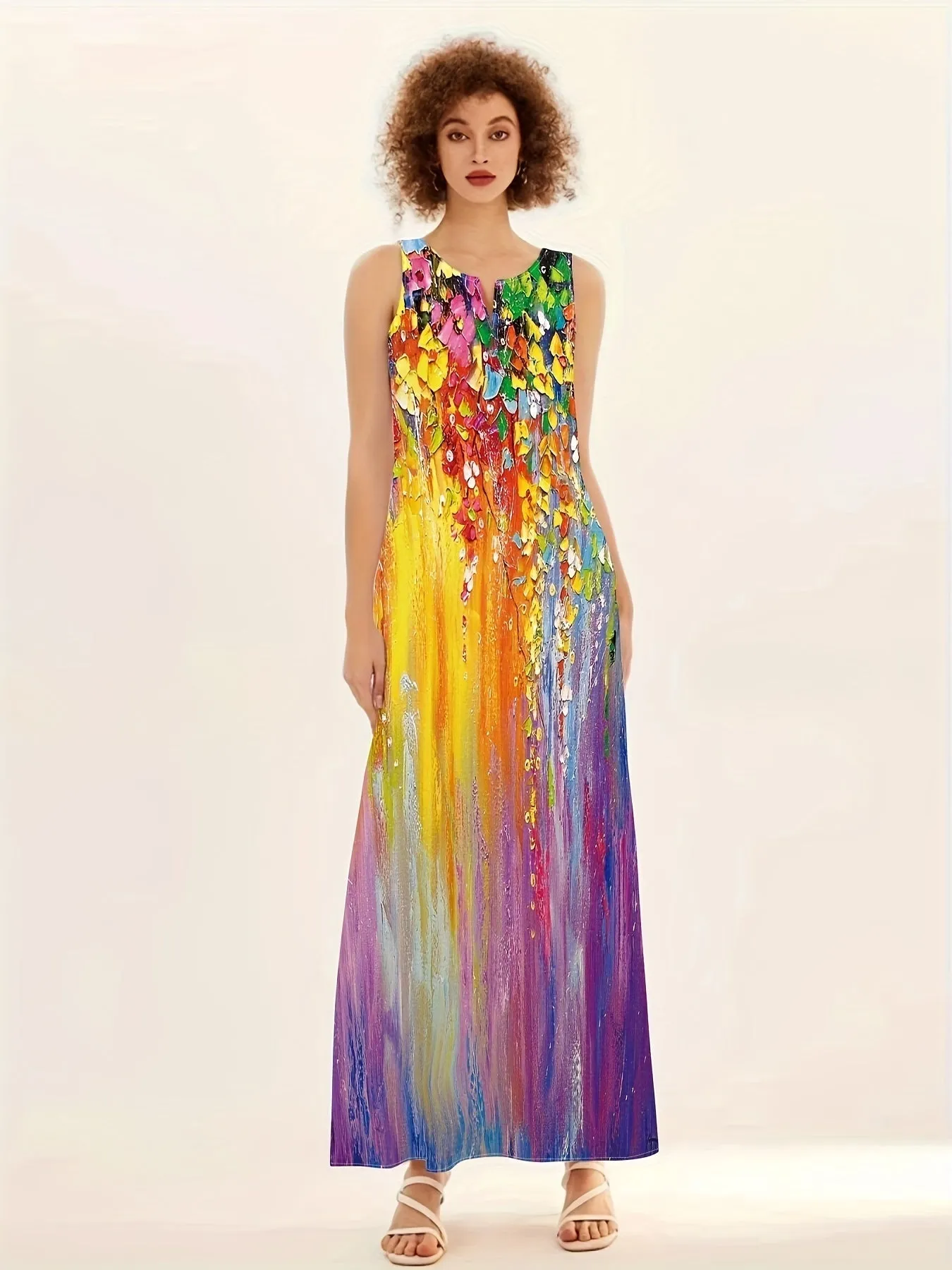 Jovia™ - Colorful Summer Dress