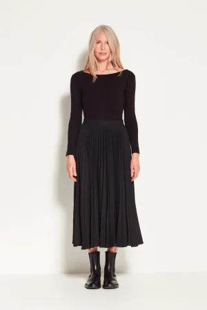 Juliette Hogan Posey Pleat Skirt - Black