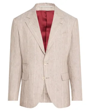 Jut Striped Sportcoat