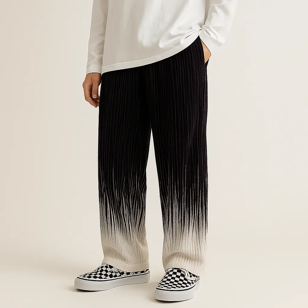 Kai Pleated Silk Pants