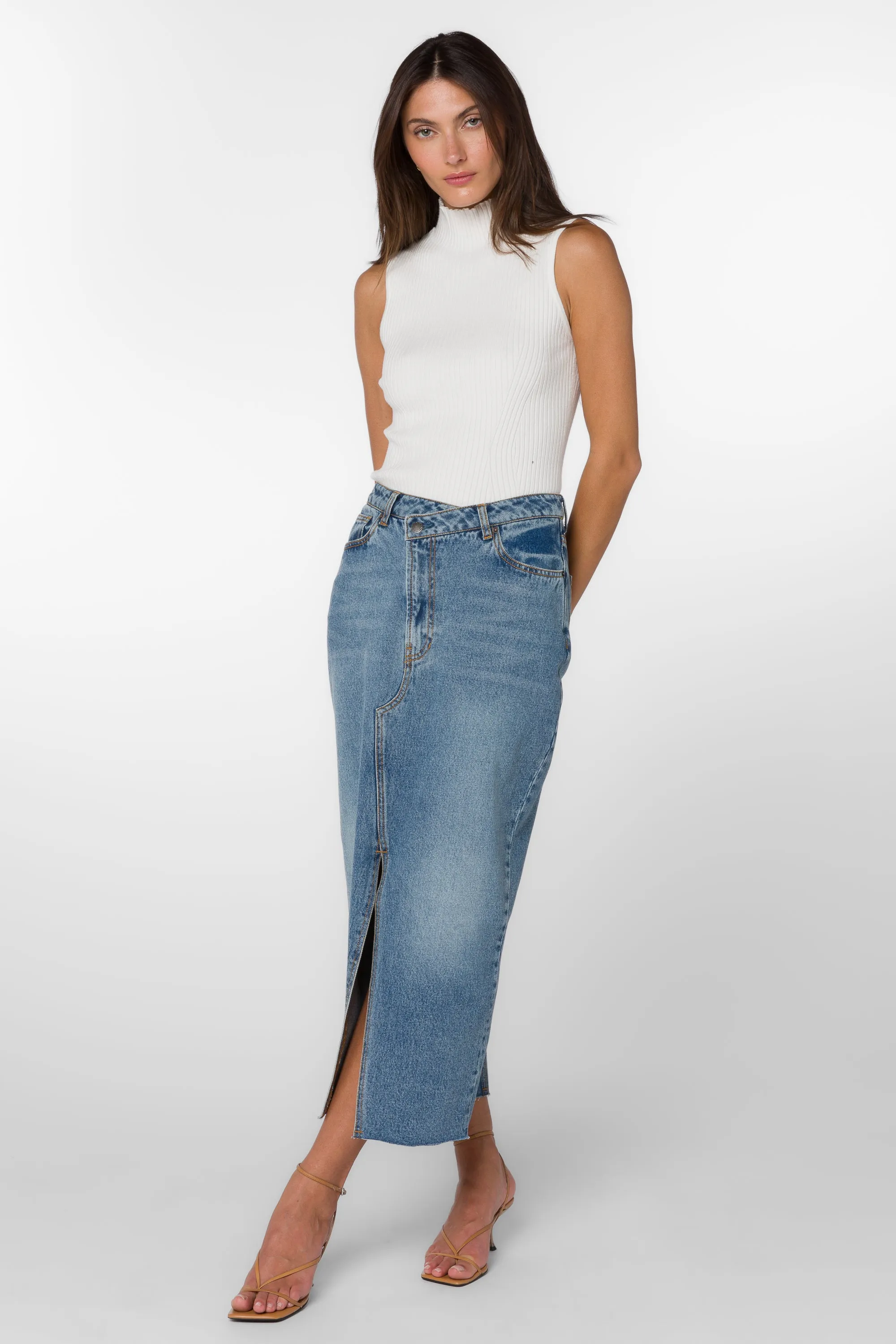 Kandace California Blue Skirt