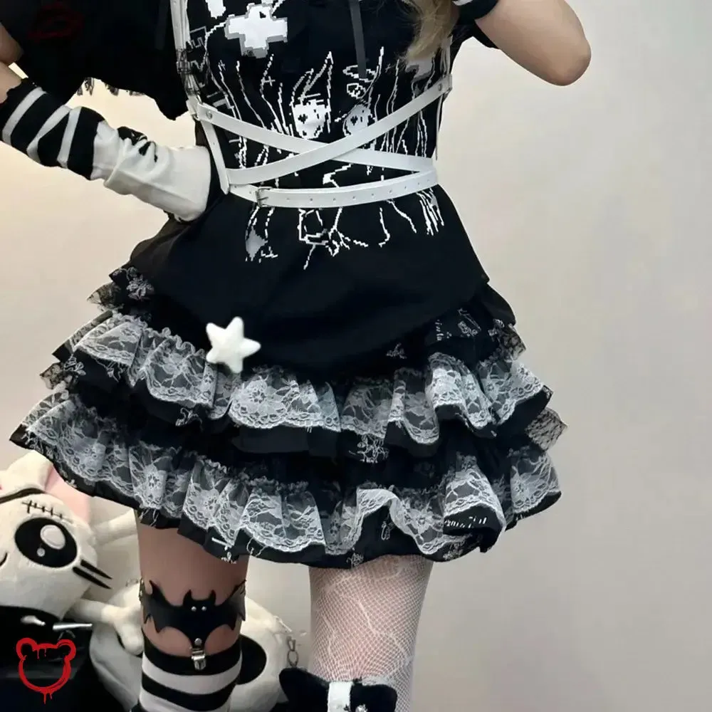Kawaii Lace Skirt