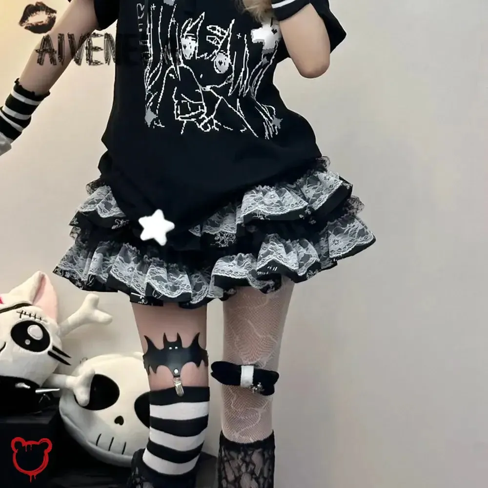 Kawaii Lace Skirt
