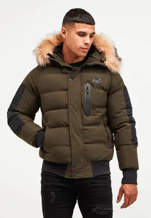 Kings Will Dream Bromley Tech Bomber Jacket Khaki