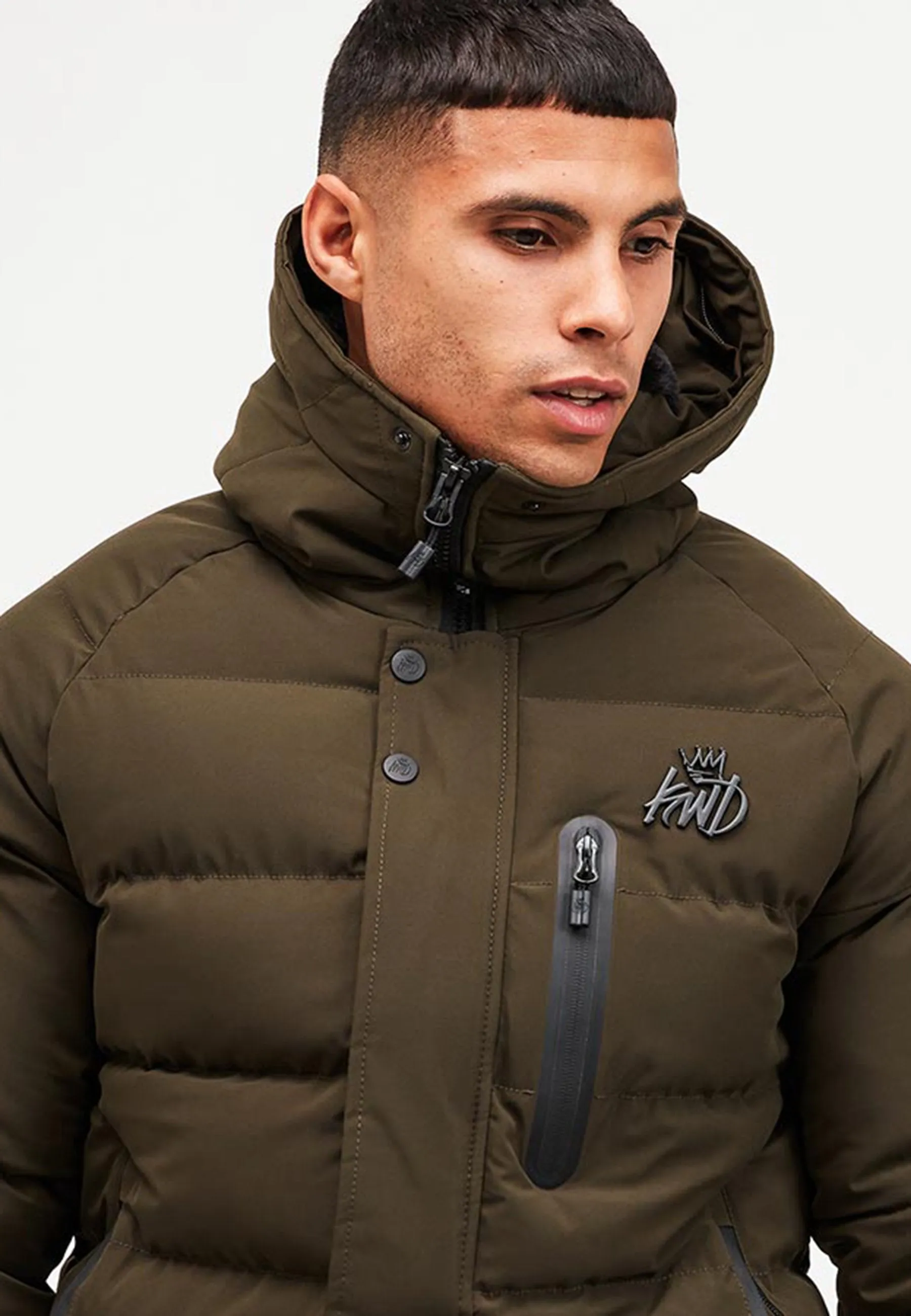 Kings Will Dream Bromley Tech Bomber Jacket Khaki