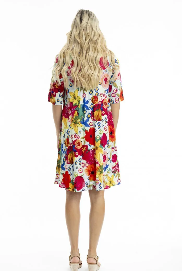 La Pelosa Flaired Dress