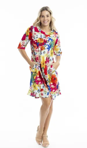 La Pelosa Flaired Dress