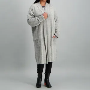 Ladies-Foldover Coatigan