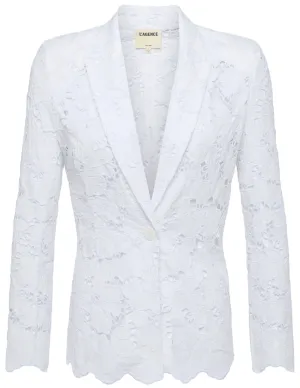 L'Agence Clementine Lace Blazer