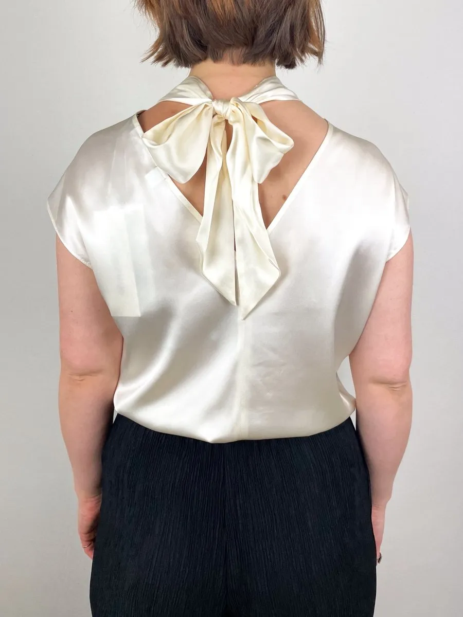 Leilany Top in Ivory