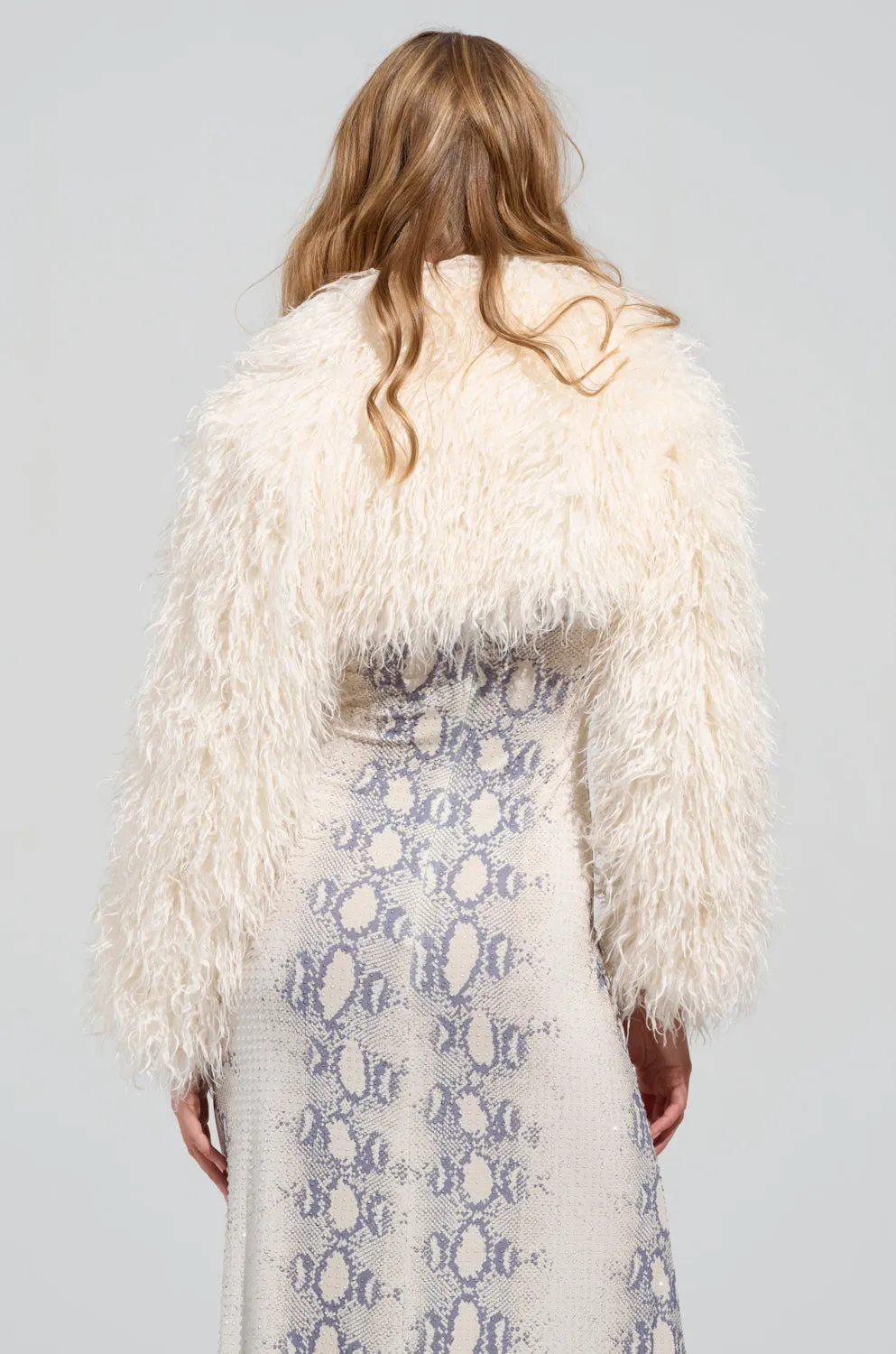 LILIANA ULTRA CROP FAUX FUR