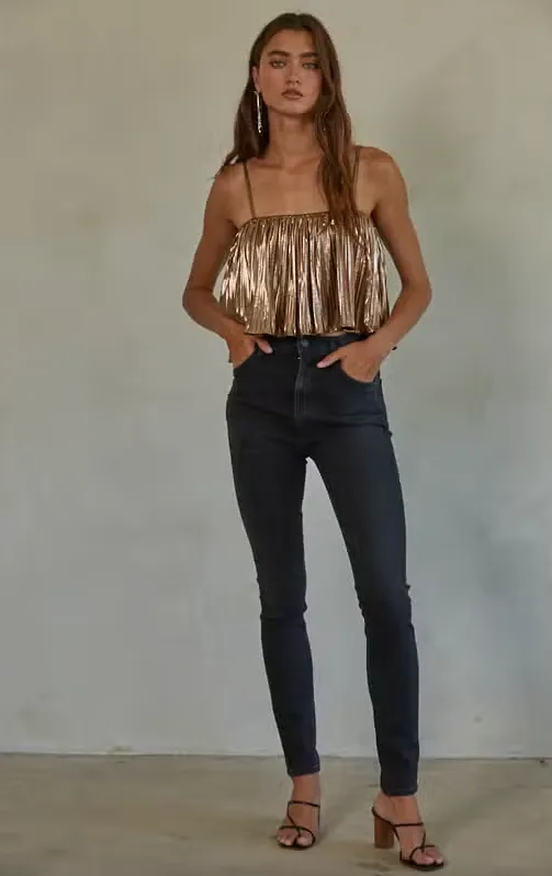 Livia Bronze Top