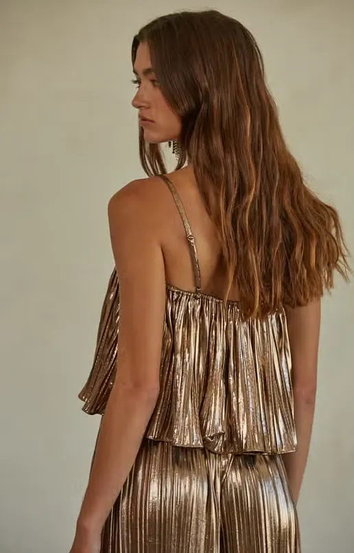 Livia Bronze Top