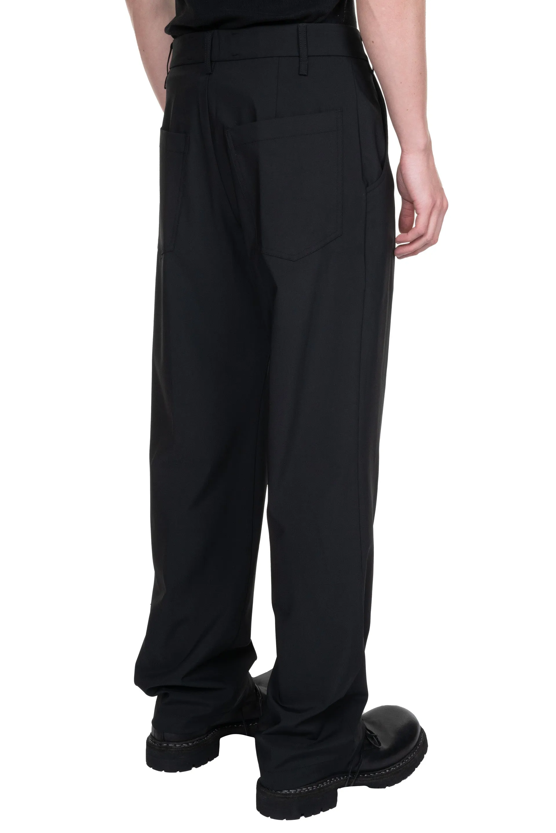 Loose Pleated Pants
