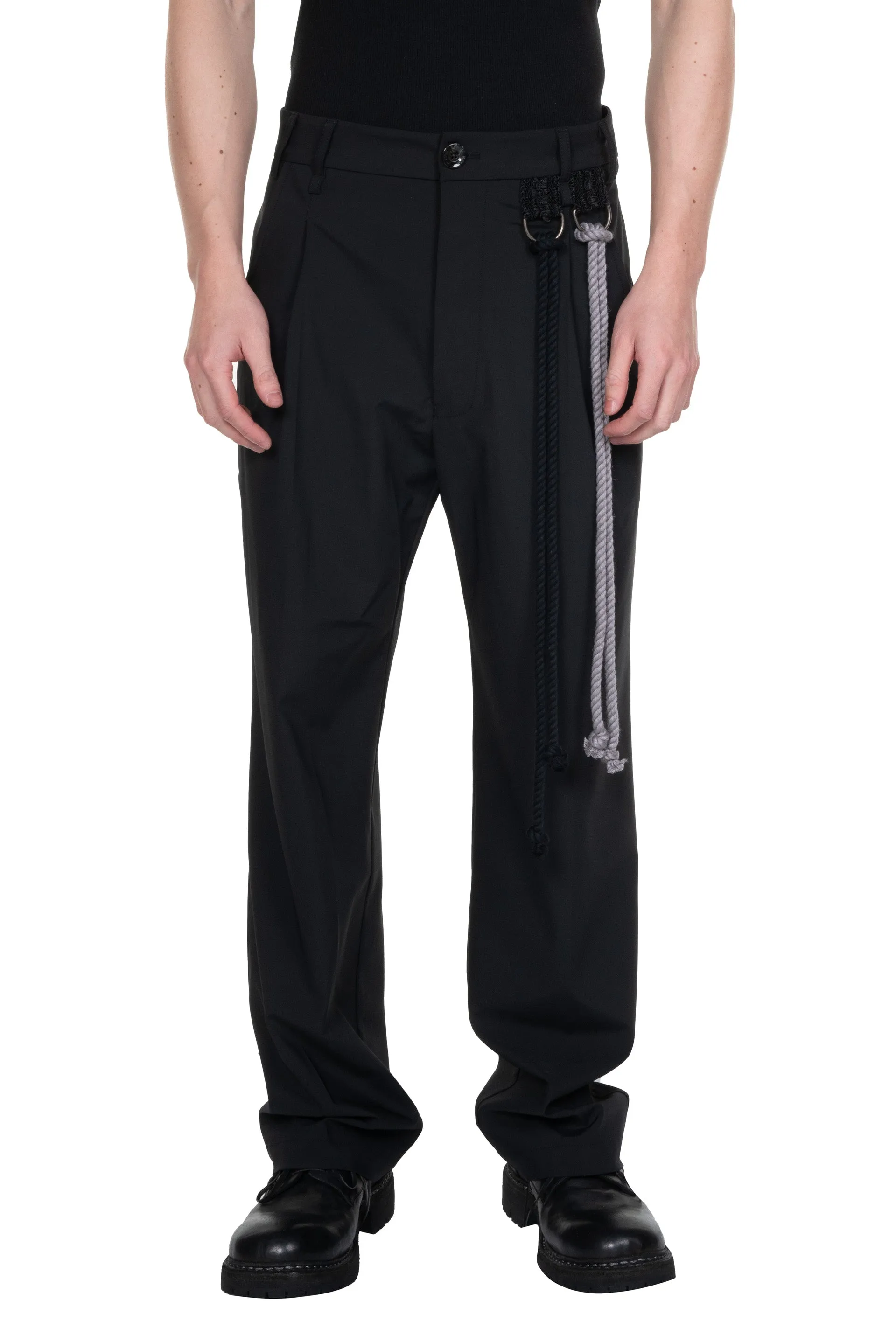 Loose Pleated Pants