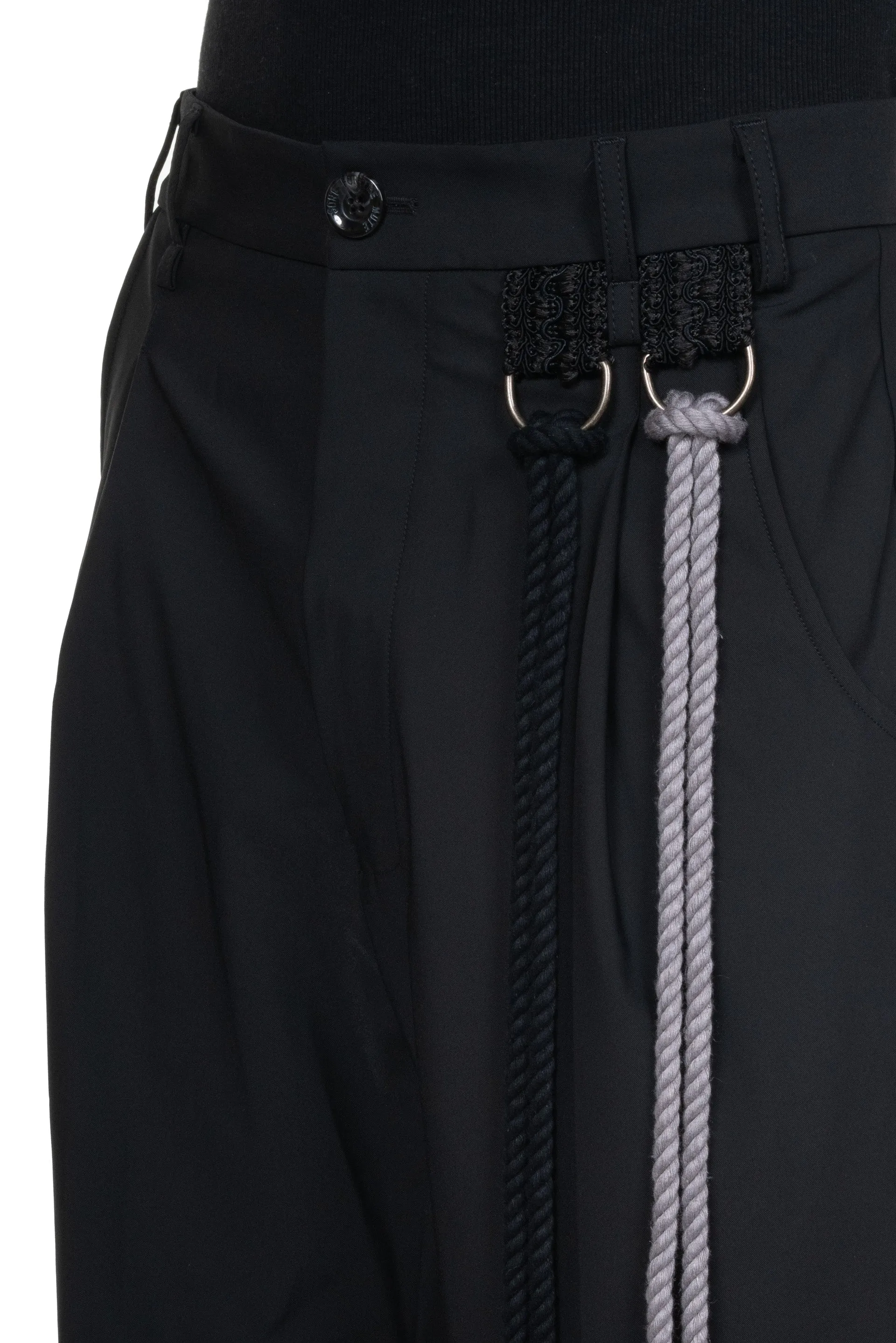 Loose Pleated Pants