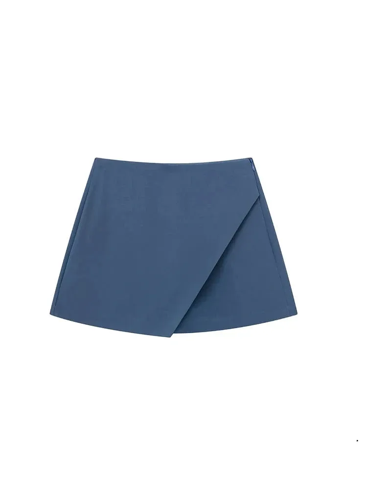 Louise Asymmetrical Skirts Shorts