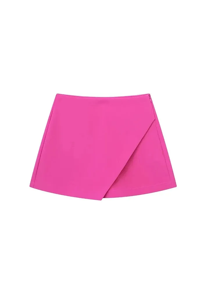 Louise Asymmetrical Skirts Shorts